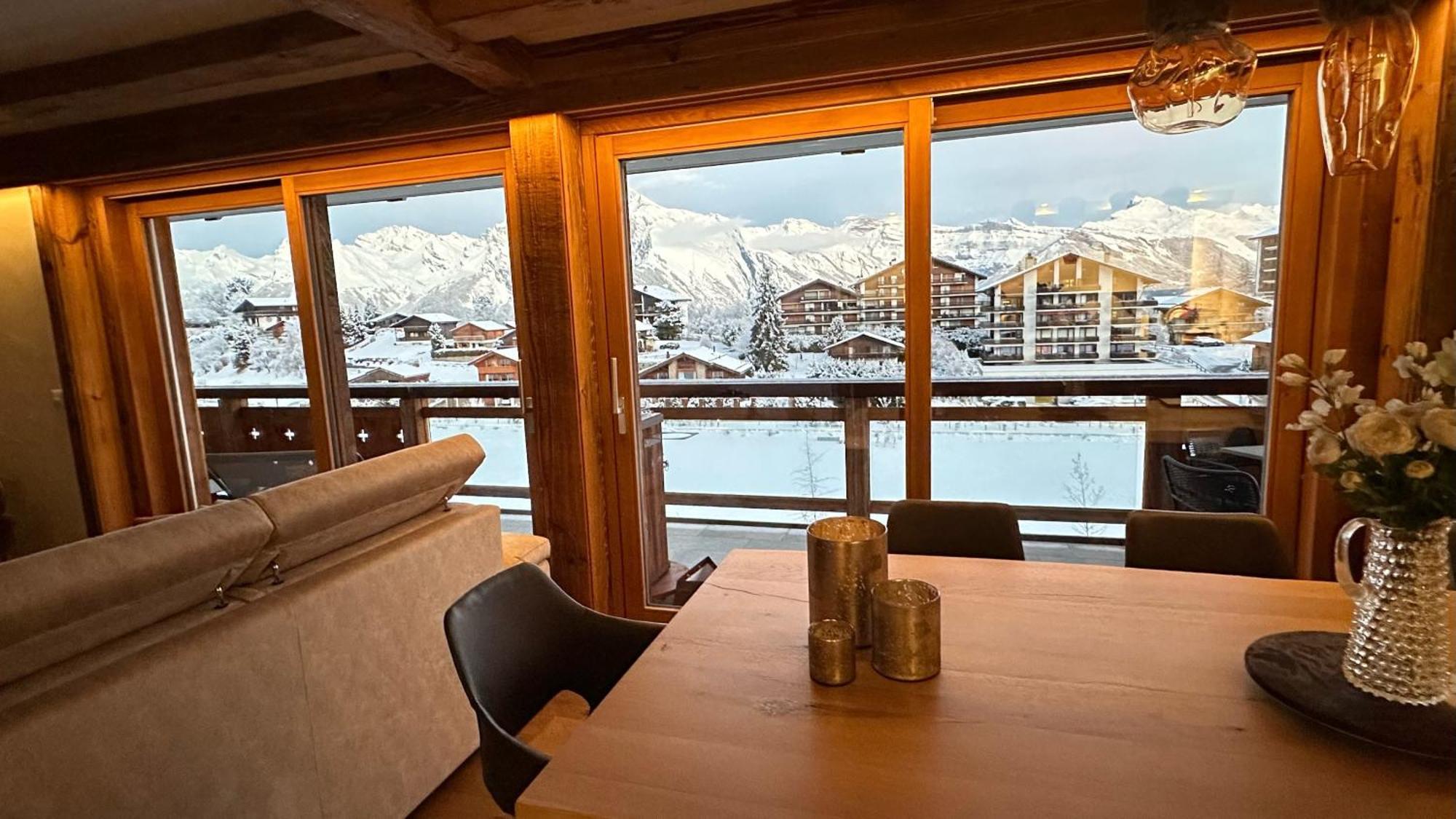 Nendaz 4 Vallees & Spa 4* Superior Bagian luar foto
